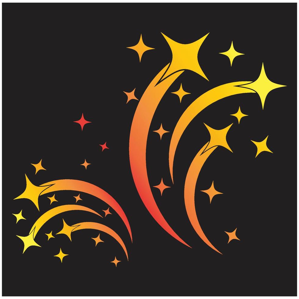 Star icon Template vector illustration design