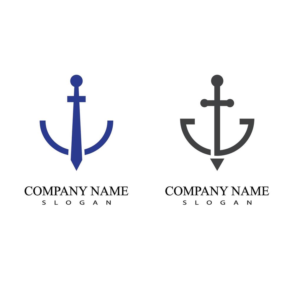 Anchor Logo Template vector symbol design