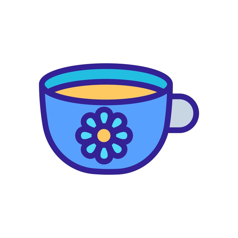 chamomile flower bouquet icon vector outline illustration