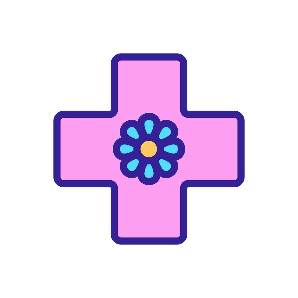 chamomile drink cup icon vector outline illustration