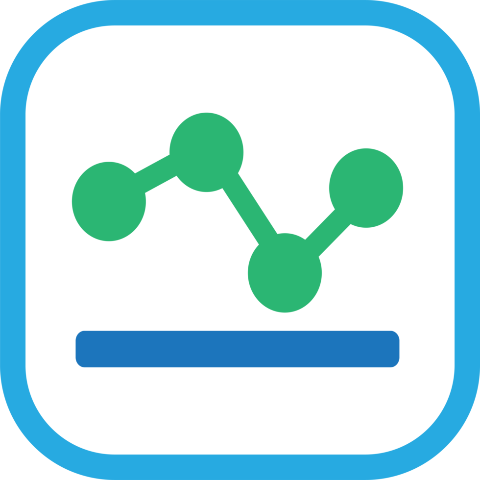 Graph chart icon sign symbol design png