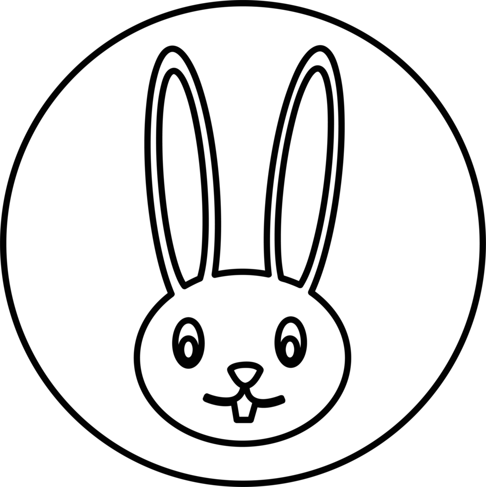 rabbit  icon sign symbol design png