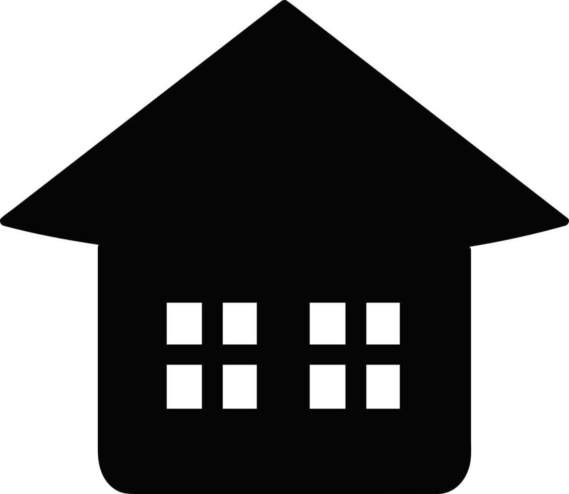 huis en huis pictogram symbool teken png