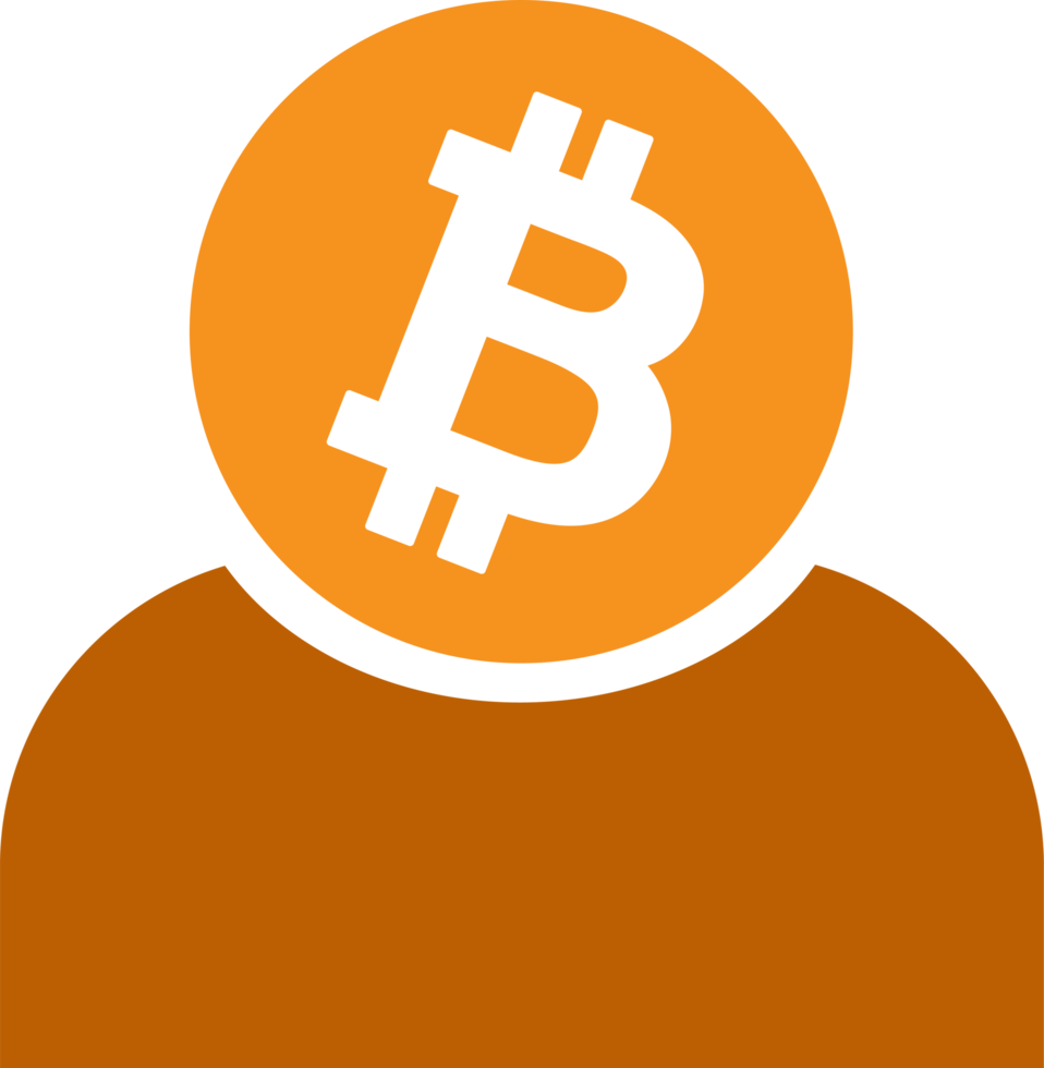 Bitcoin icon sign symbol design png