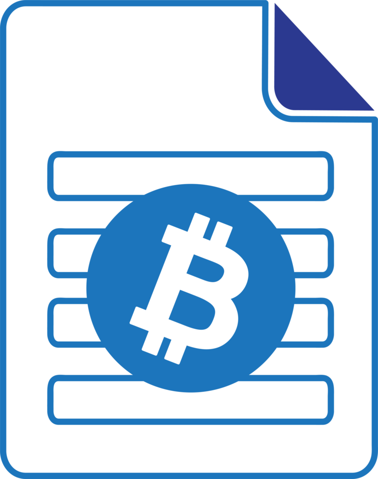 Bitcoin icon sign symbol design png