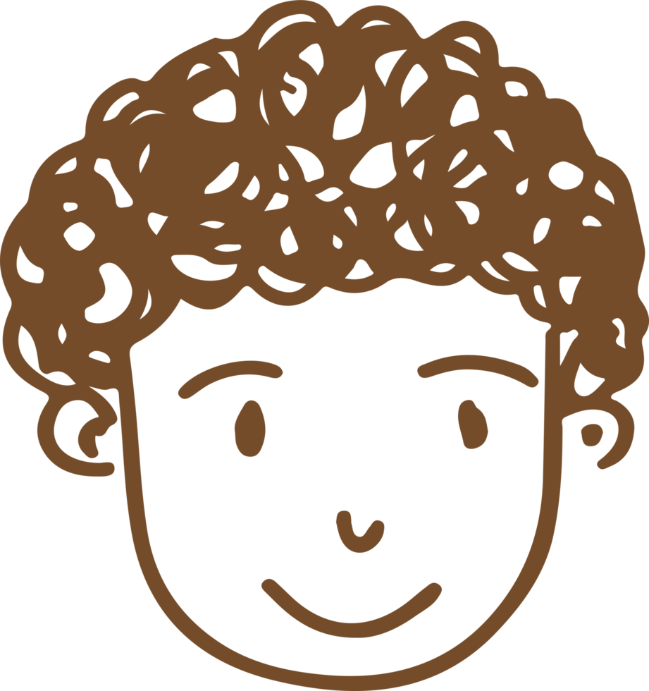 People face cartoon icon sign design png