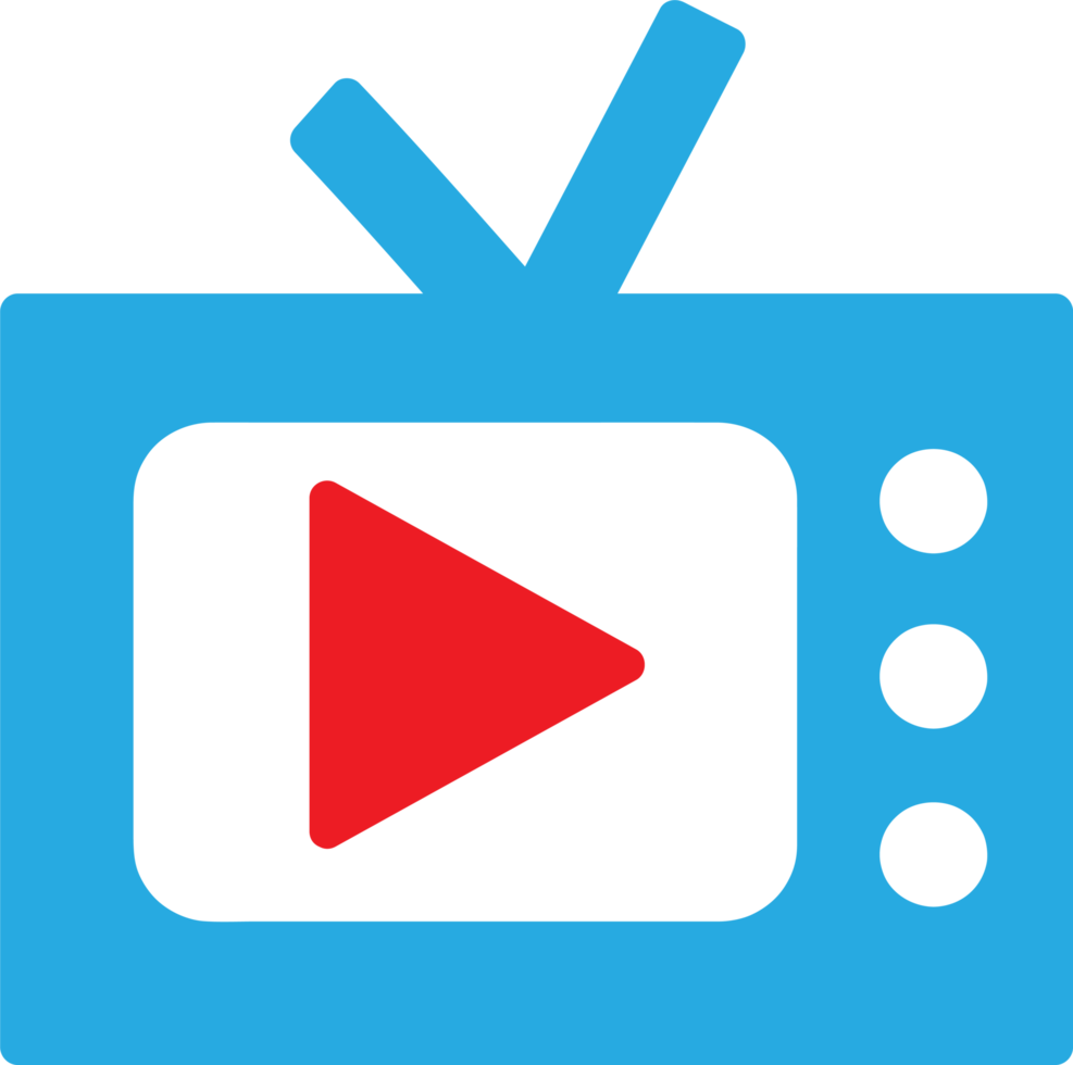 TV icon sign symbol design png