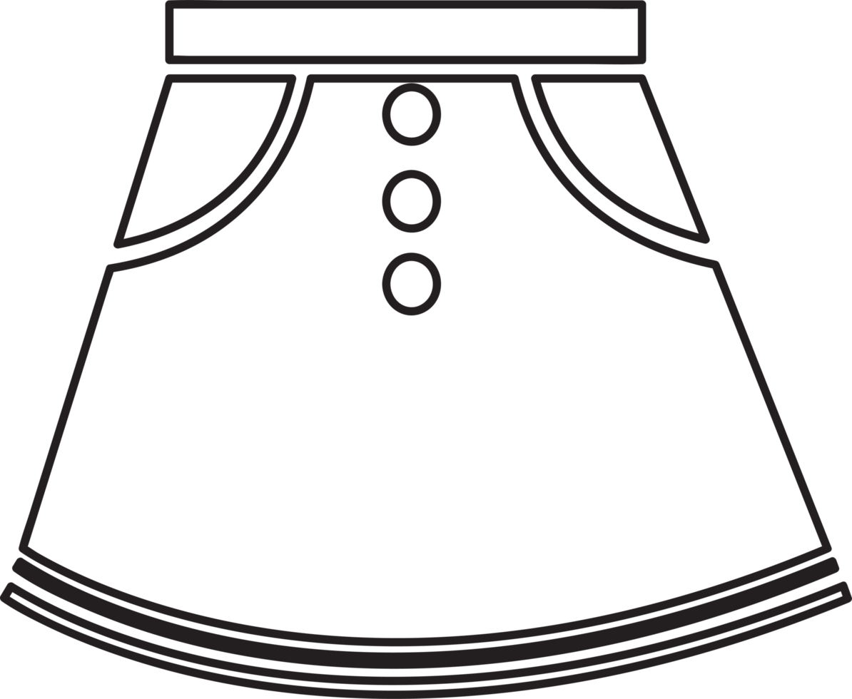 skirts icon sign symbol design png