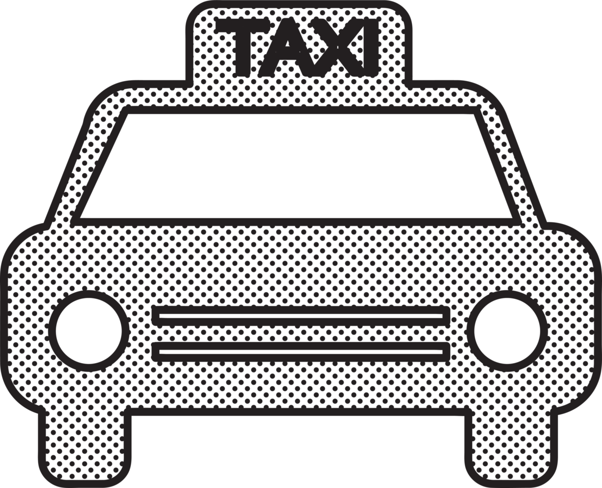 design de símbolo de sinal de ícone de carro png