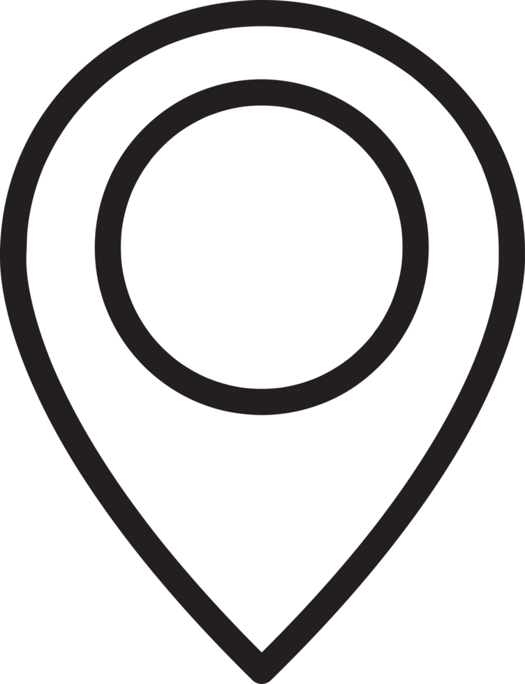 pin localização ícone sinal símbolo design png