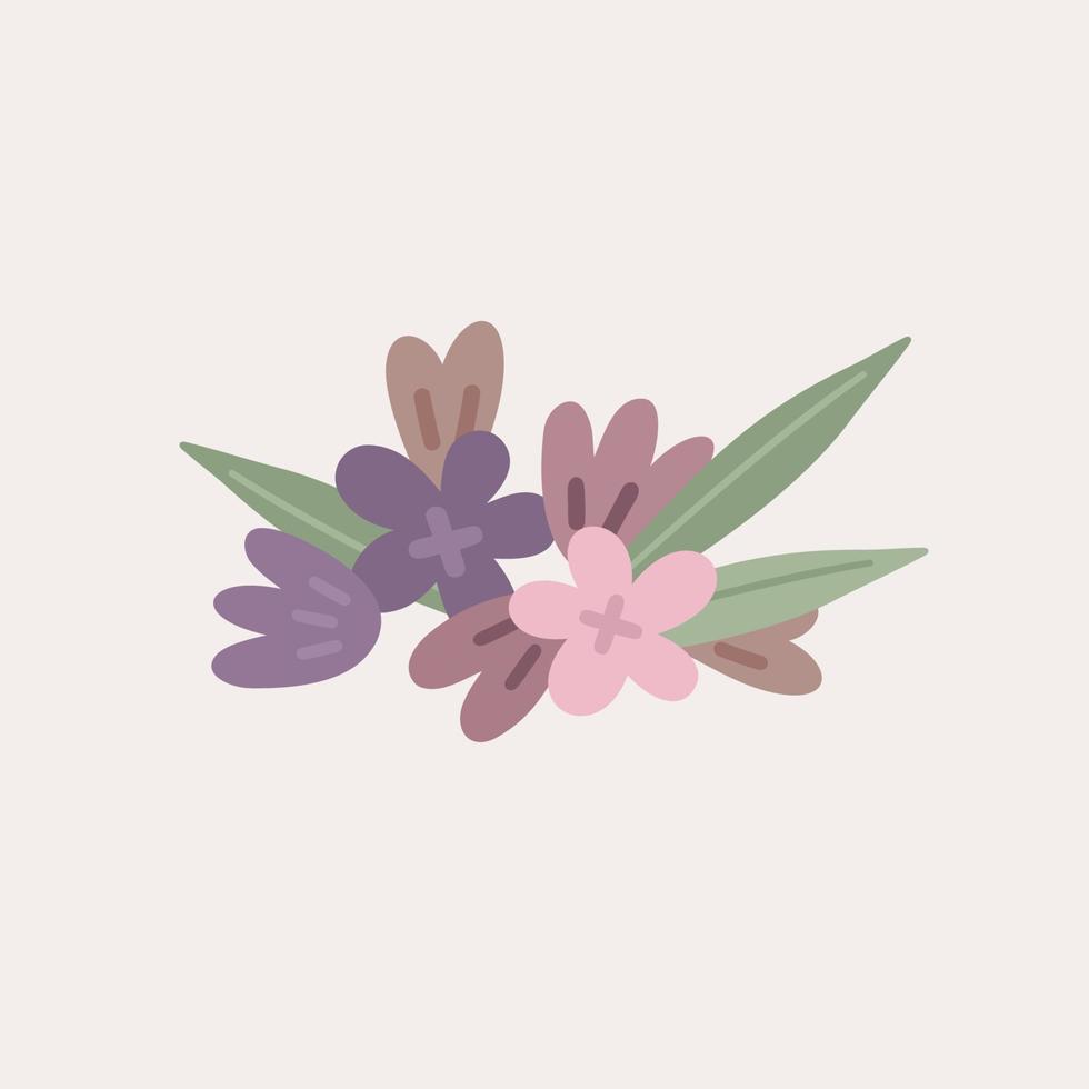 Cute flower boutonniere 9972881 Vector Art at Vecteezy