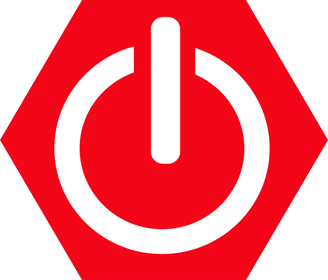 disegno di simbolo del segno dell'icona di alimentazione png