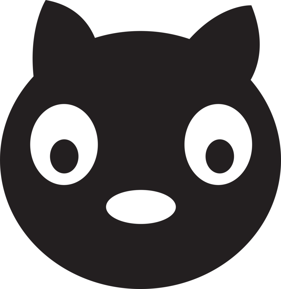 Cat icon sign symbol design png