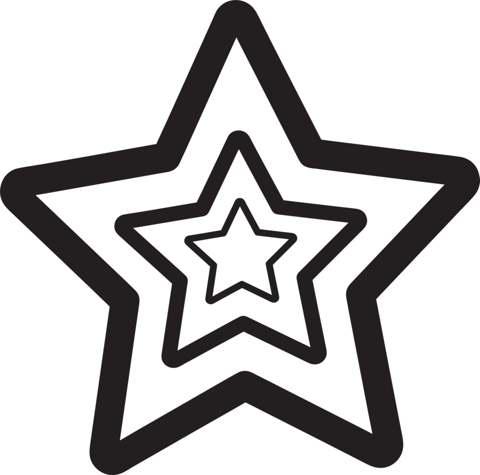 Stern-Symbol-Zeichen-Symbol-Design png