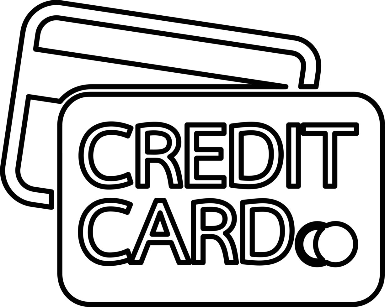 diseño de símbolo de signo de icono de tarjeta de crédito png
