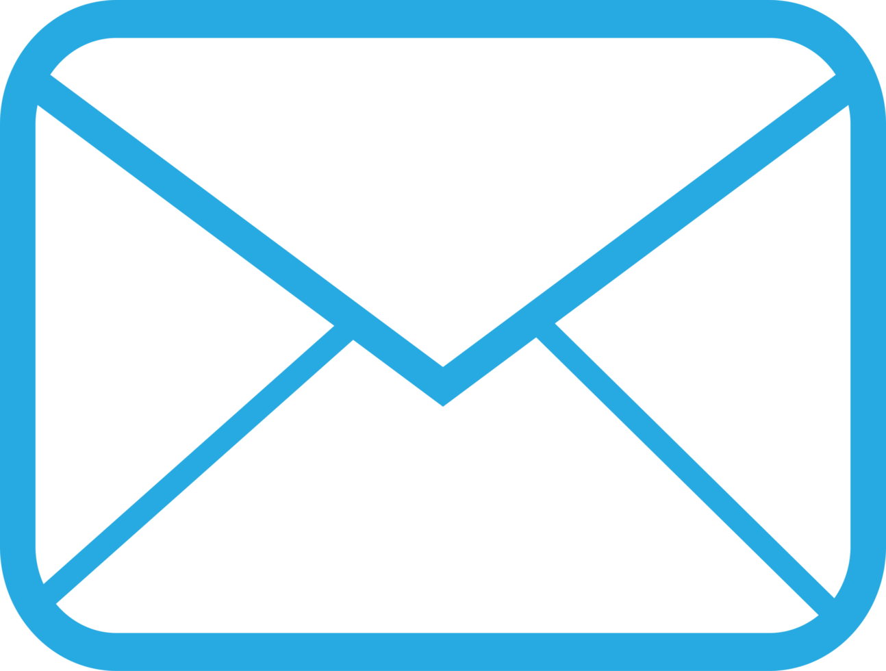 Email and mail icon sign symbol design png