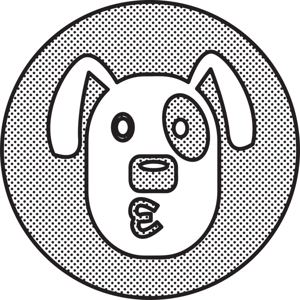 Hund-Symbol Tierzeichen Symboldesign png