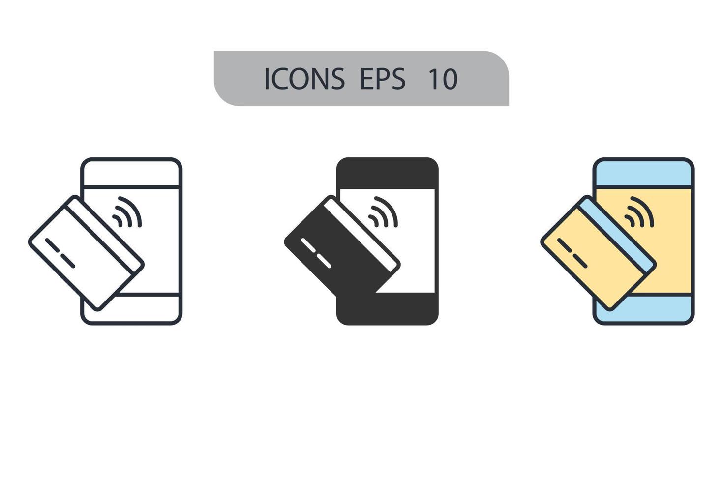 Payment icons  symbol vector elements for infographic web