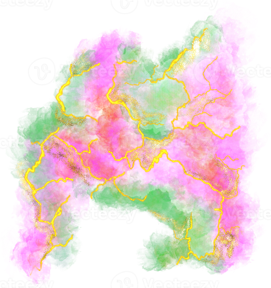 abstracte alcoholinkt aquarelpenseel stokes png