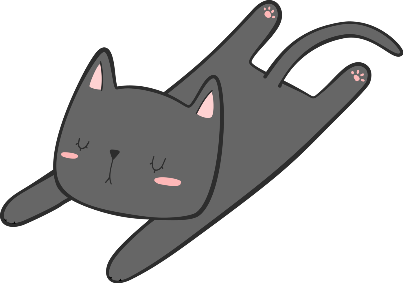 Gatinho Dos Desenhos Animados PNG Imagens Gratuitas Para Download