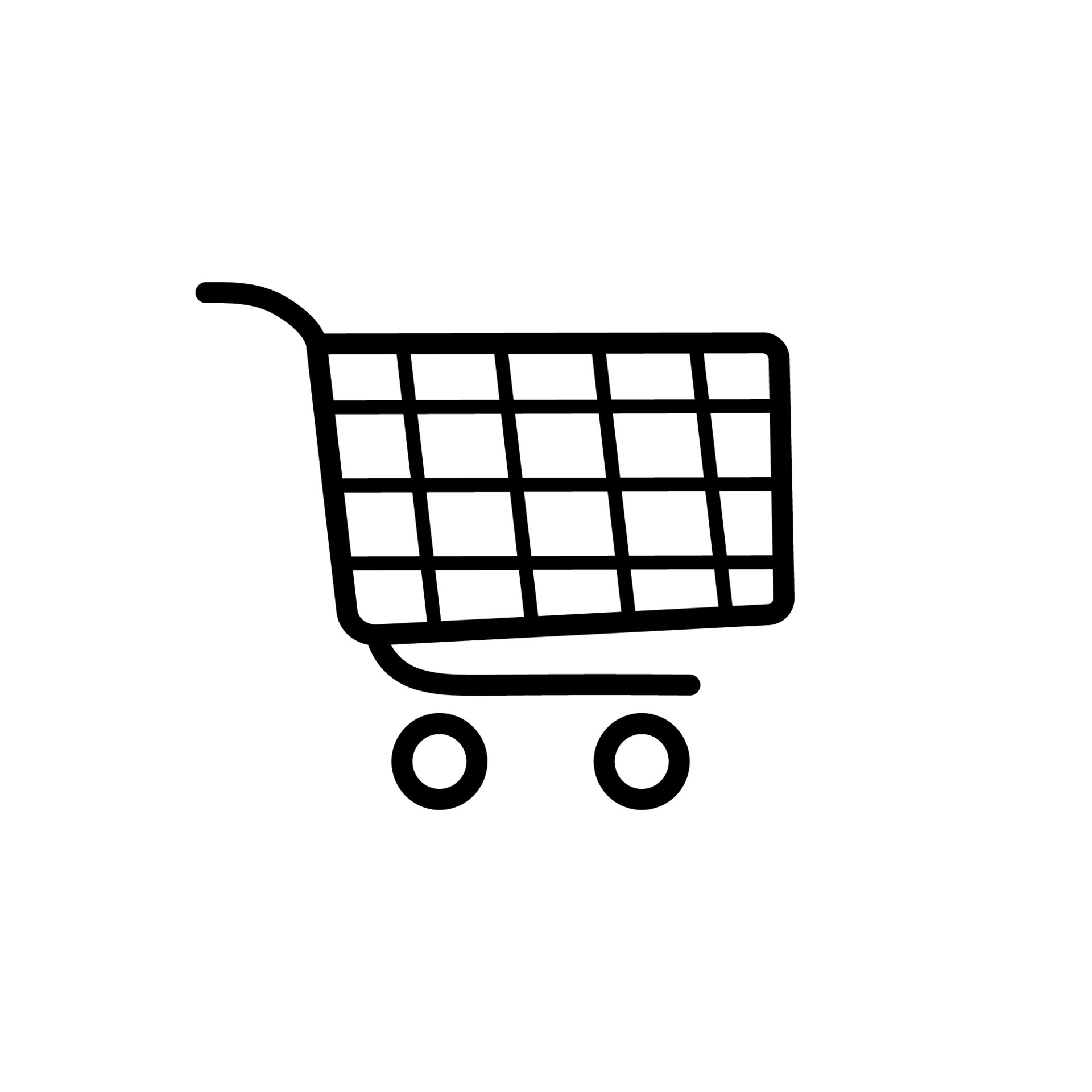 Shop Basket Supermarket Black Silhouette Icon. Grocery Store Buy Basket  Market Glyph Pictogram. Hand Food Product Empty Cart Flat Symbol. Bag  Retail Internet Web Sign. Isolated Vector Illustration. 9973964 Vector Art  at