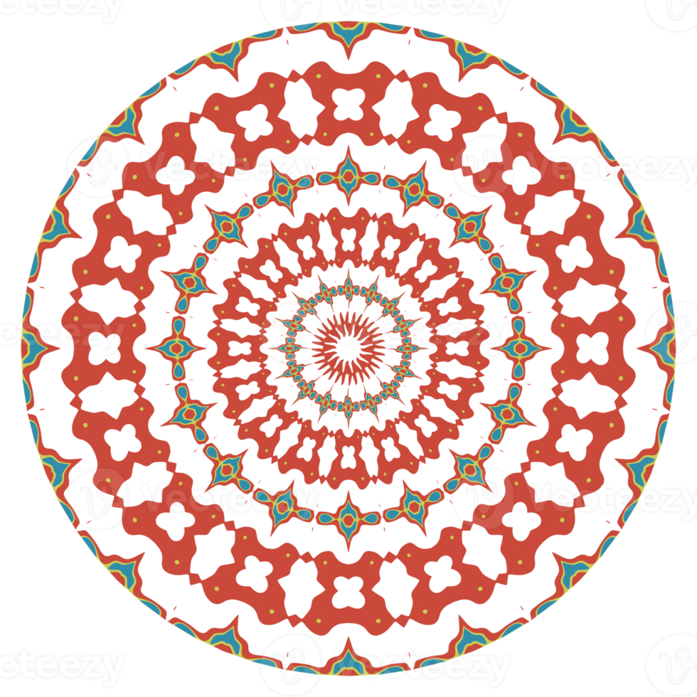 Mandala pattern illustration png