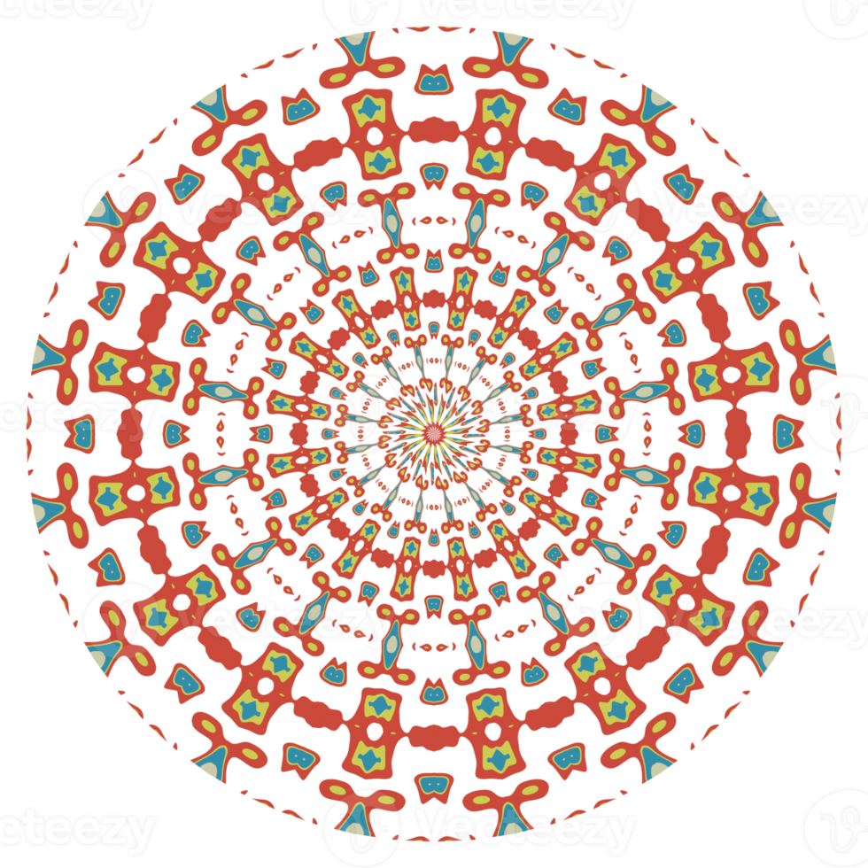 Mandala pattern illustration png