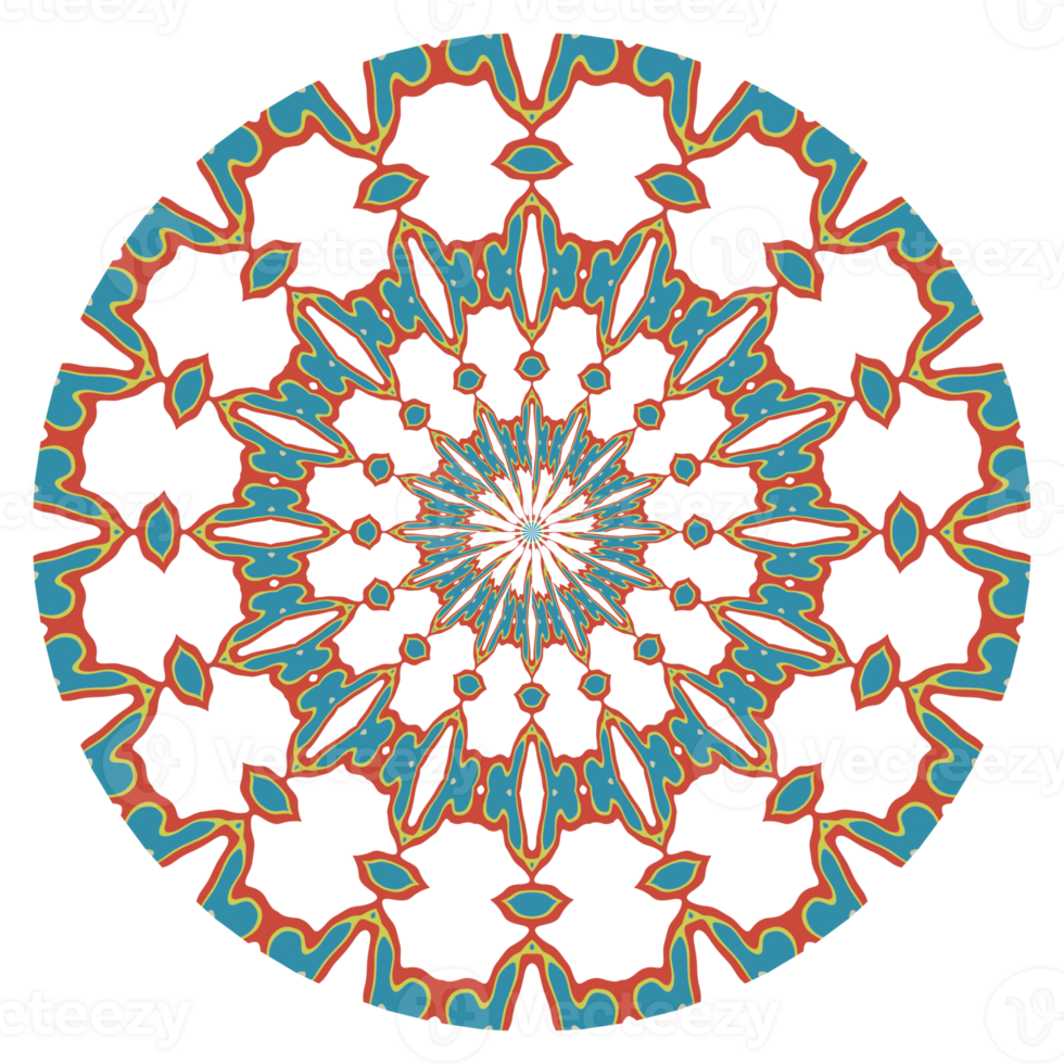 Mandala pattern illustration png