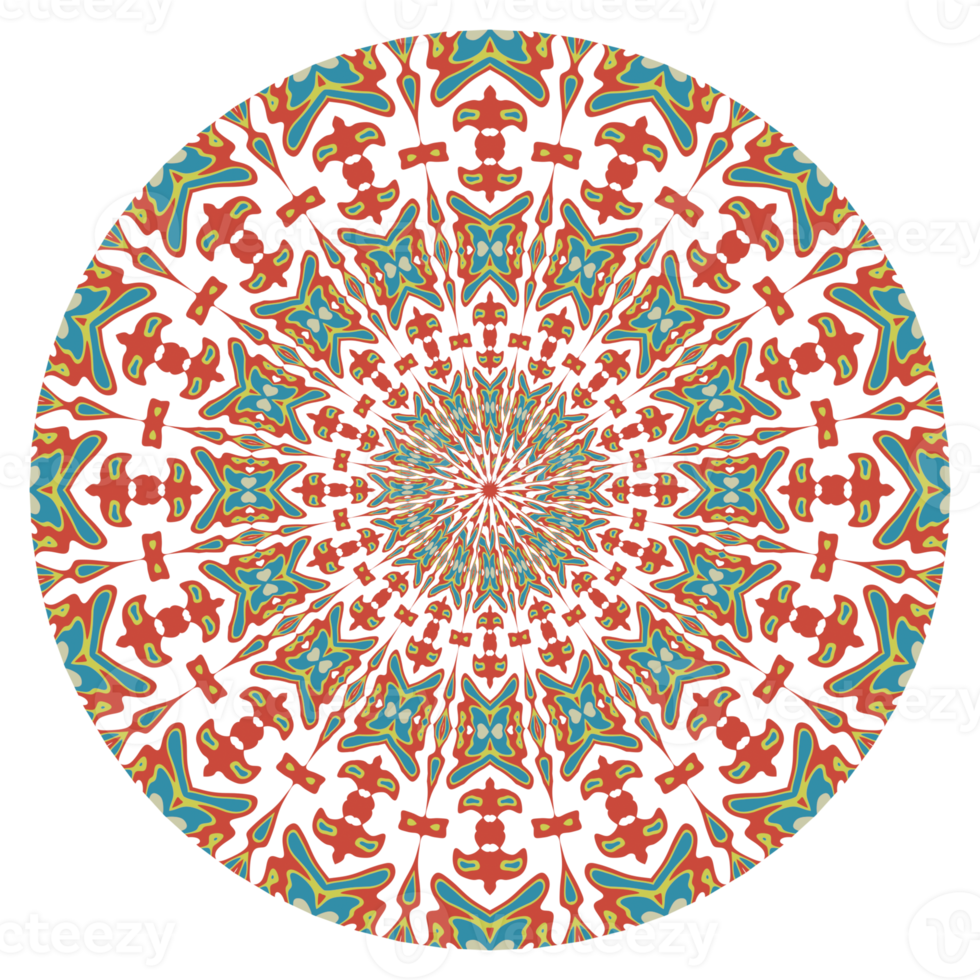 Mandala pattern illustration png