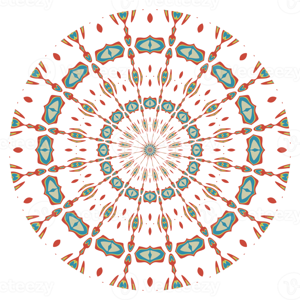 Mandala pattern illustration png