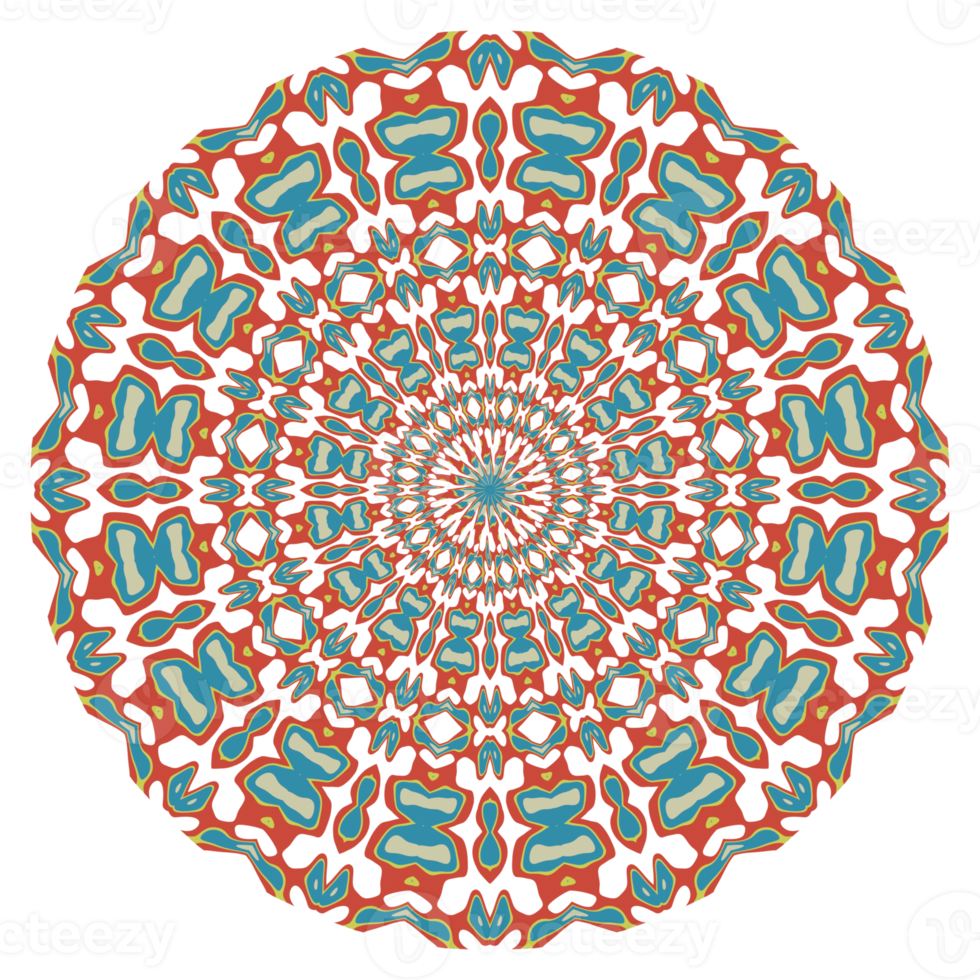 Mandala pattern illustration png