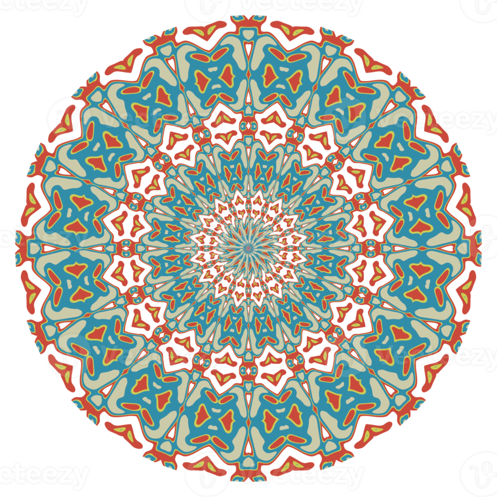 Mandala pattern illustration png