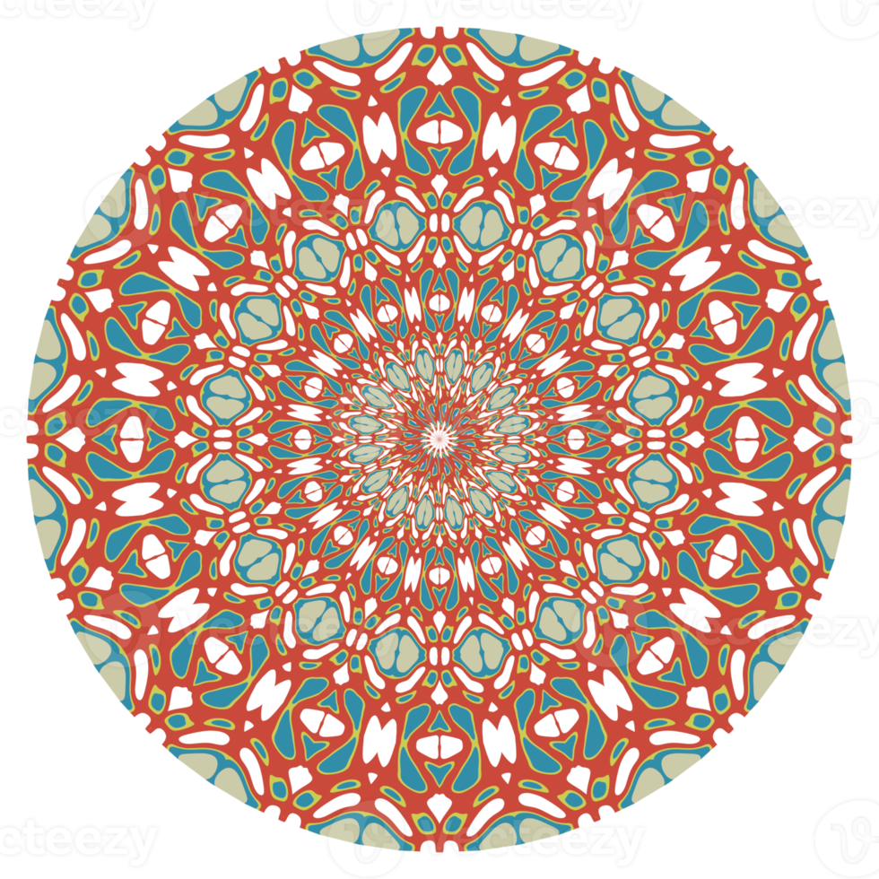 Mandala pattern illustration png