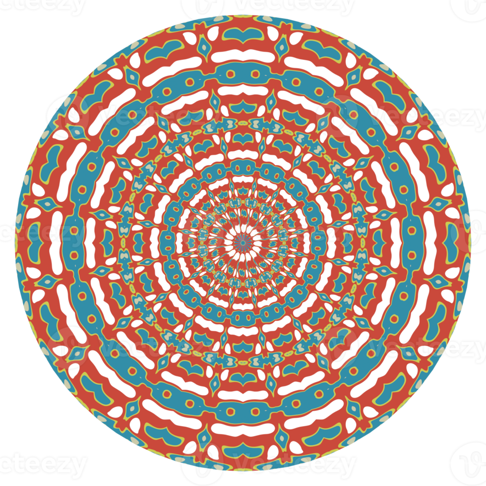Mandala pattern illustration png