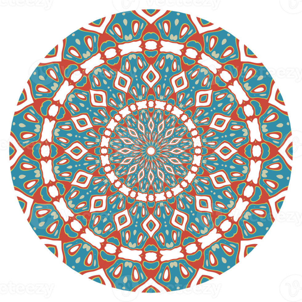 Mandala pattern illustration png