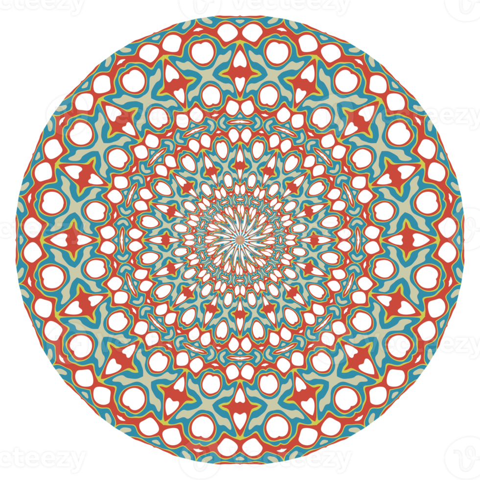 Mandala pattern illustration png