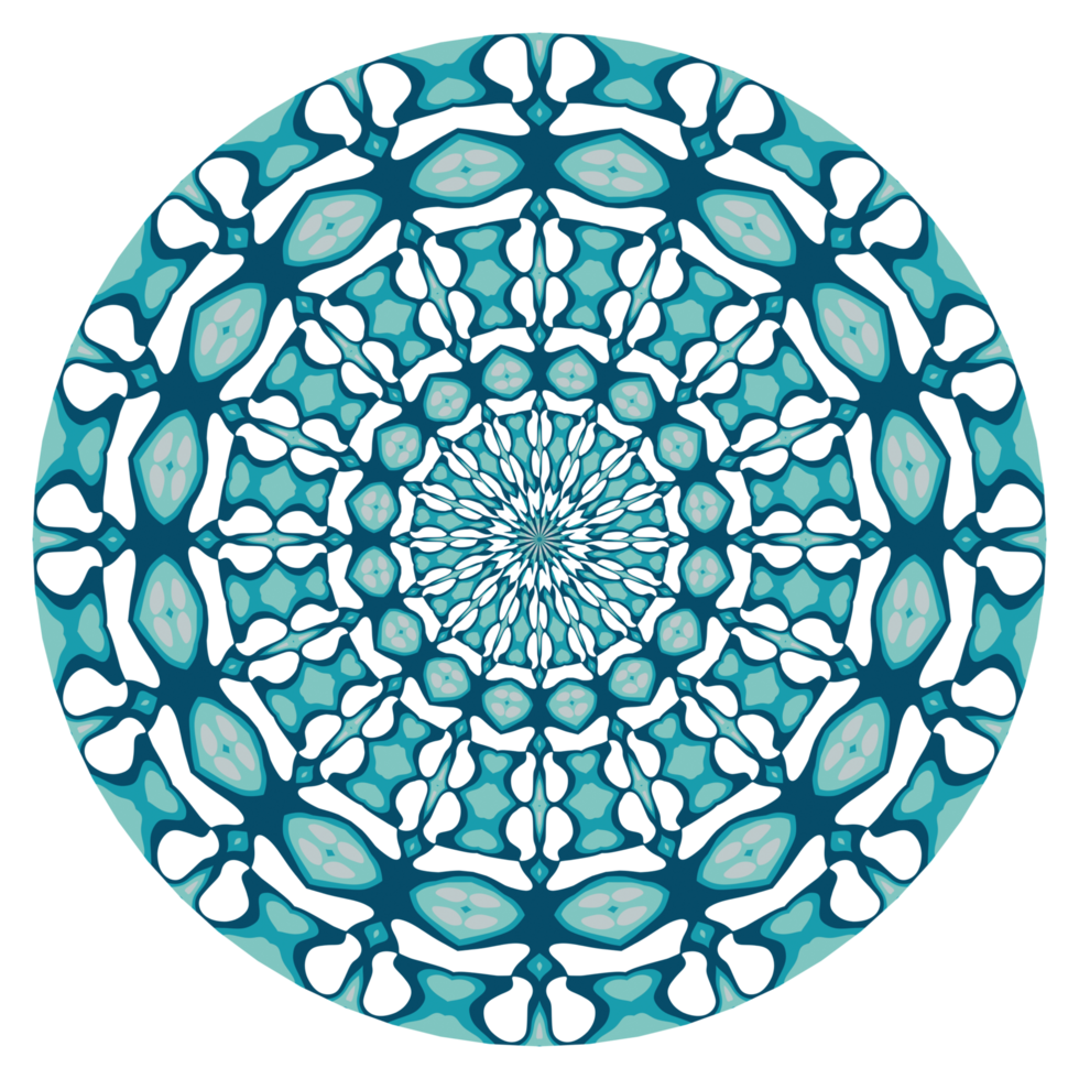 Mandala ornament decoration png