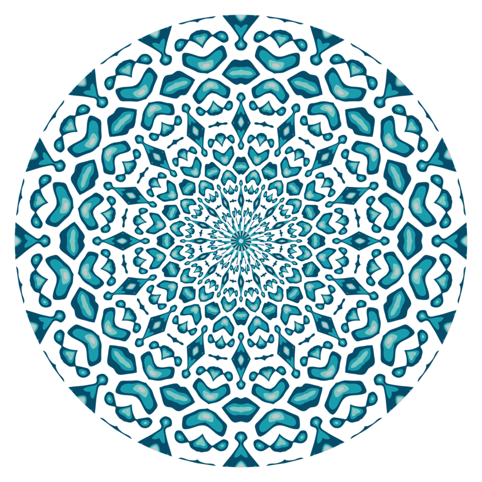 Mandala ornament decoration png