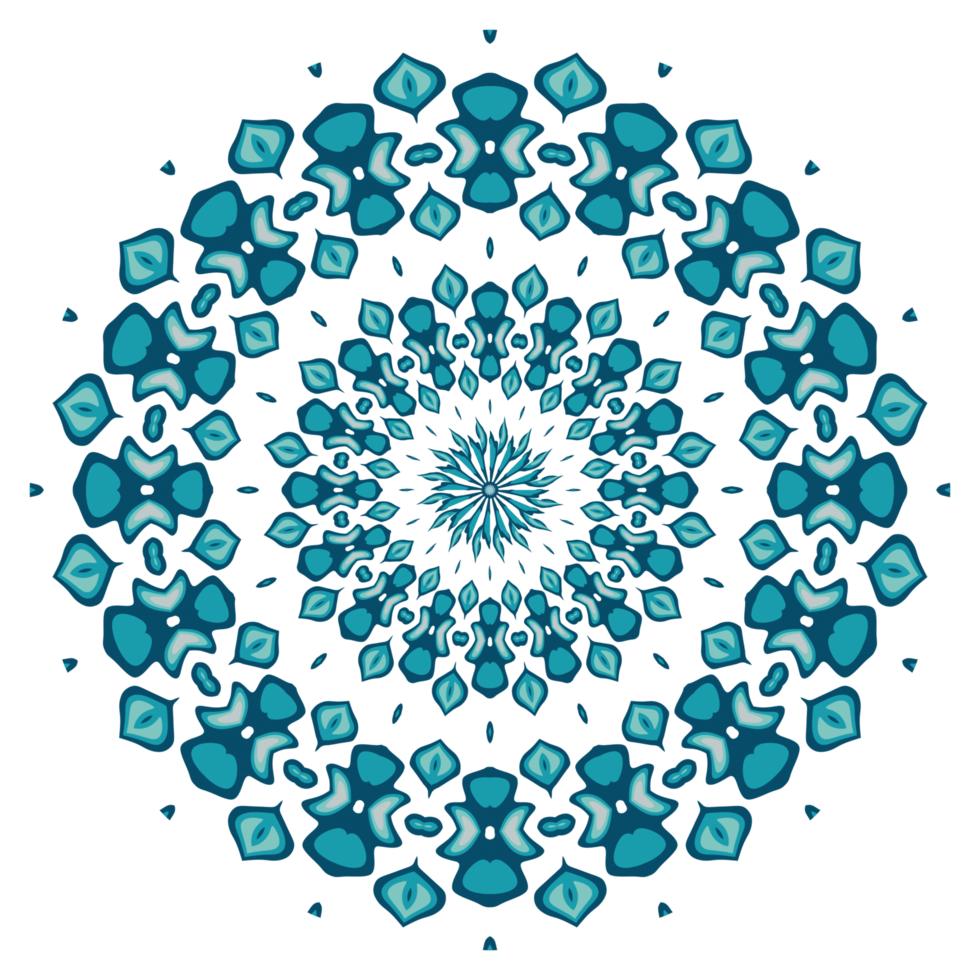 Mandala ornament decoration png