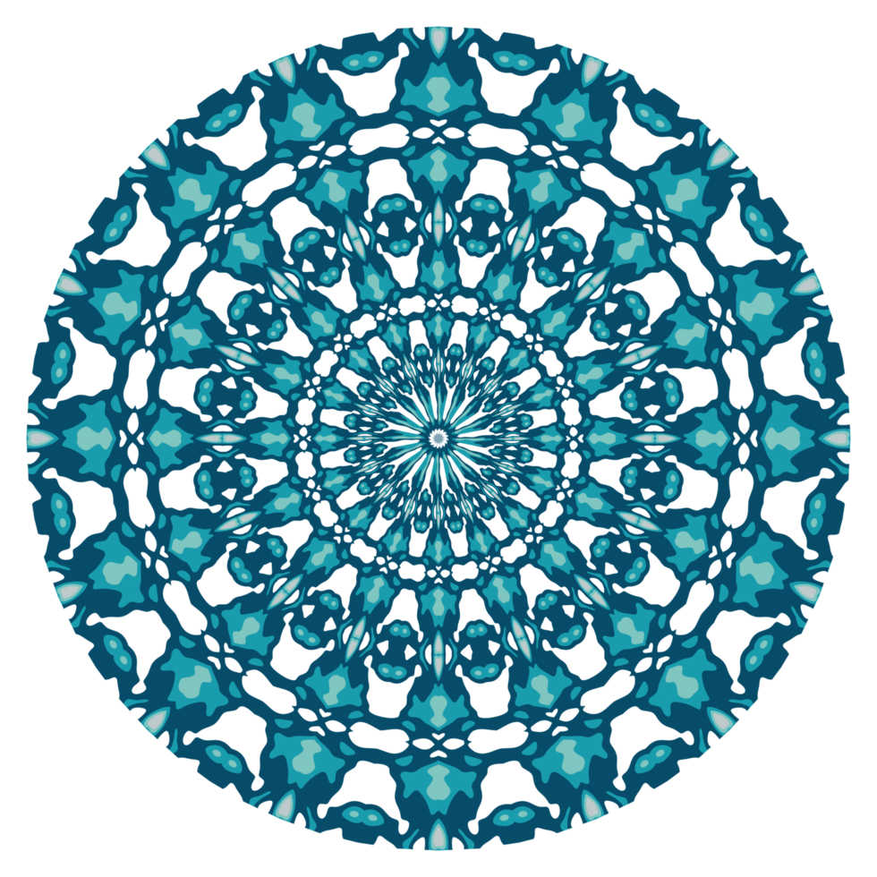 Mandala ornament decoration png