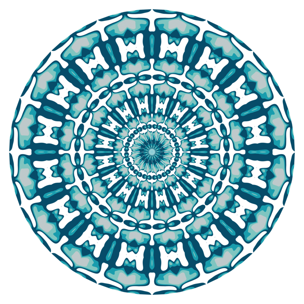 Mandala ornament decoration png