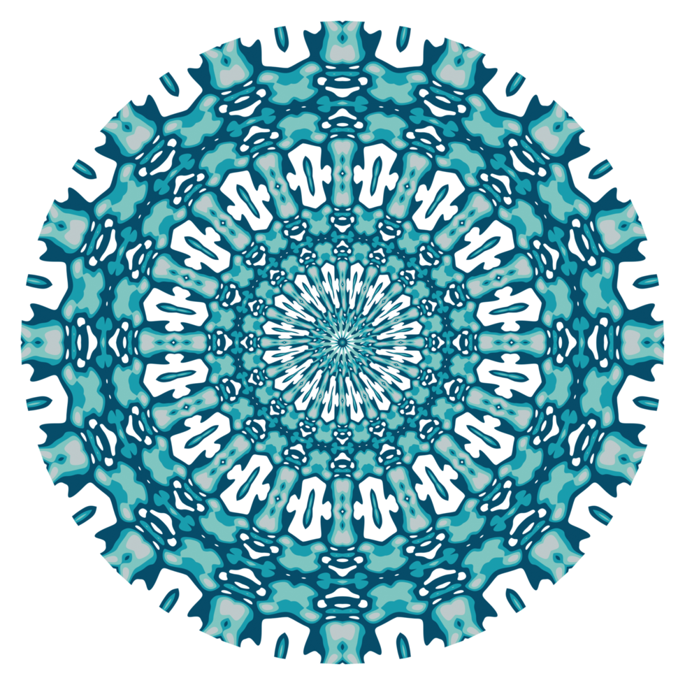 Mandala ornament decoration png