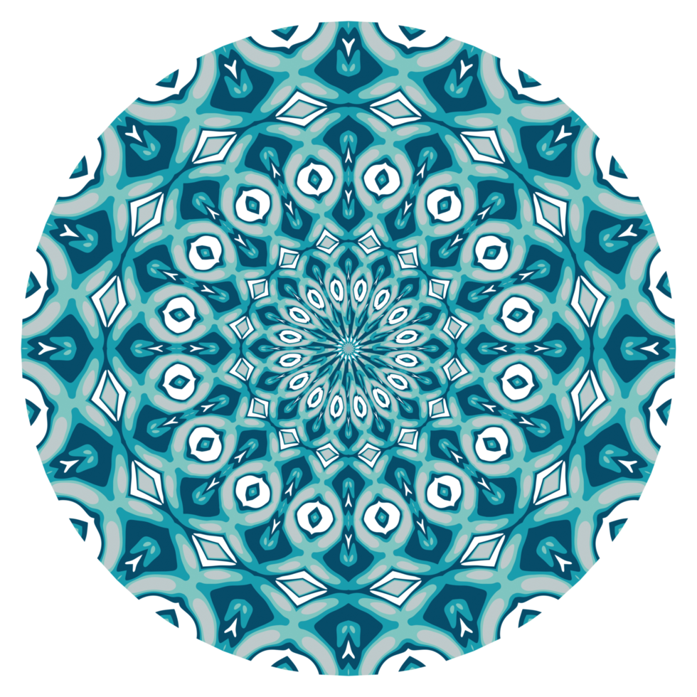 Mandala ornament decoration png