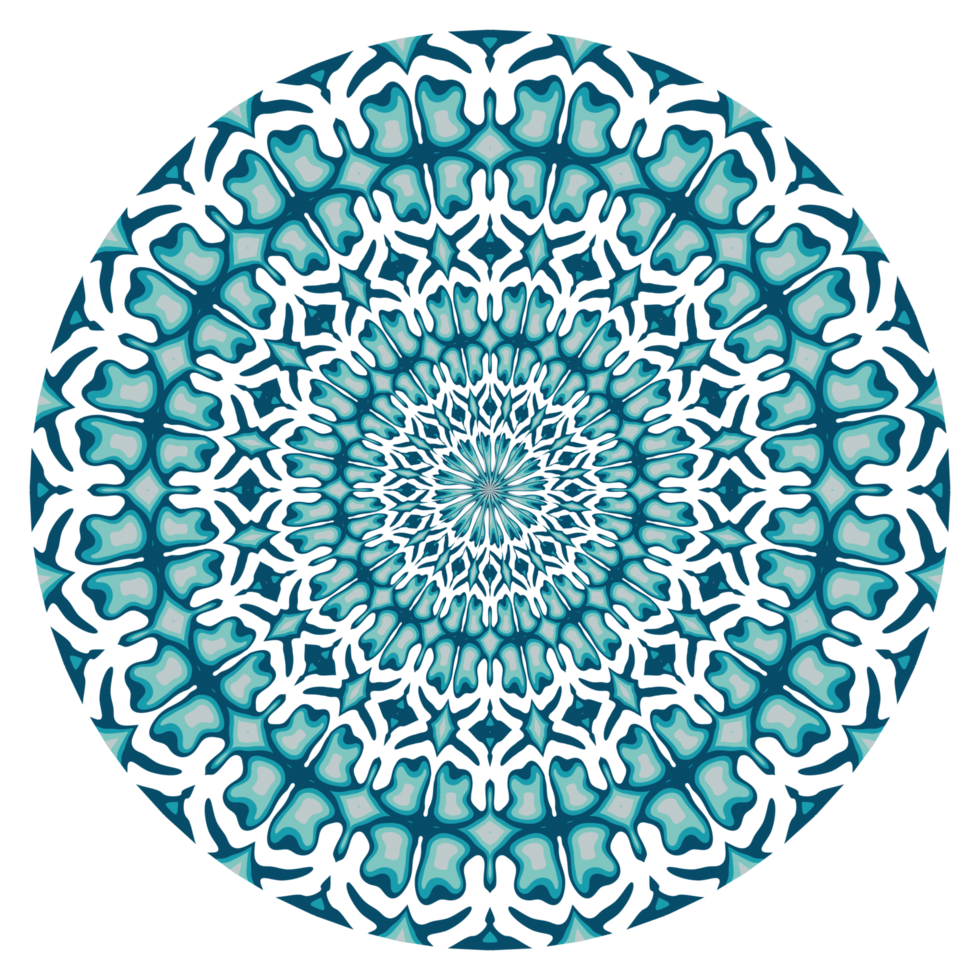 Mandala ornament decoration png