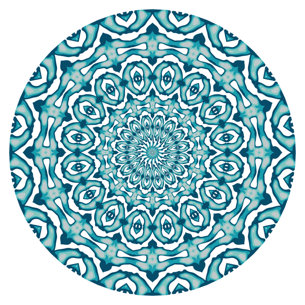 Mandala ornament decoration png