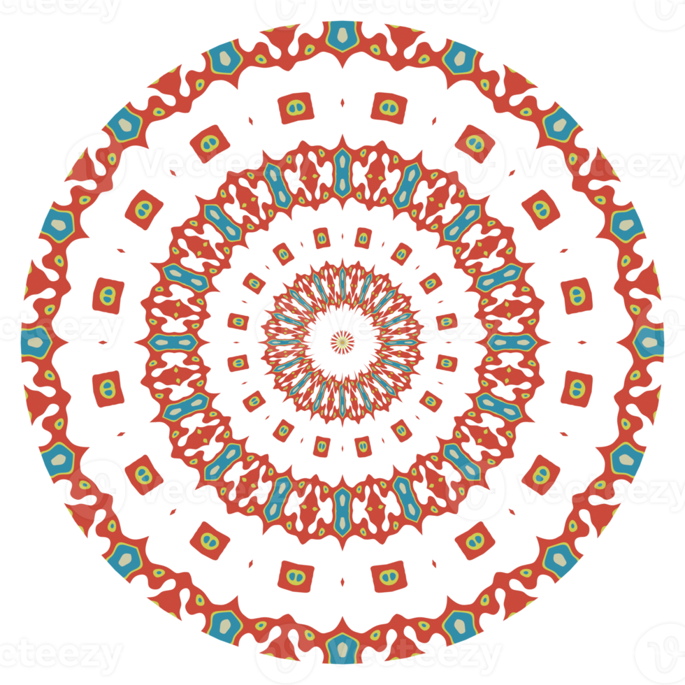 Mandala pattern illustration png