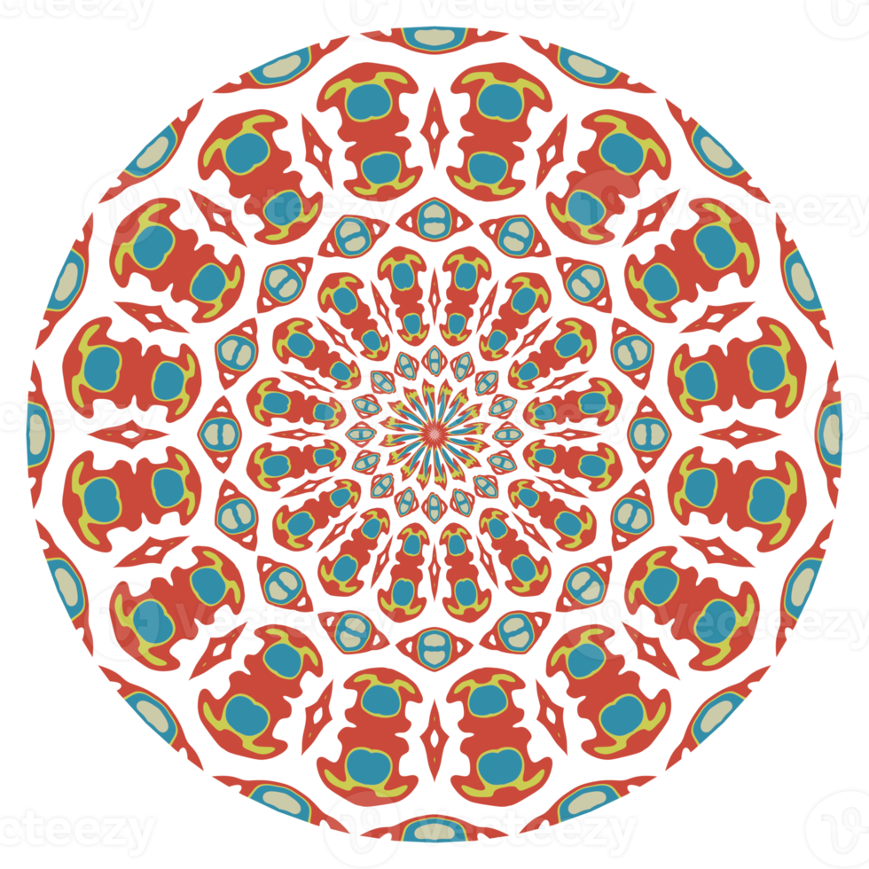 Mandala pattern illustration png