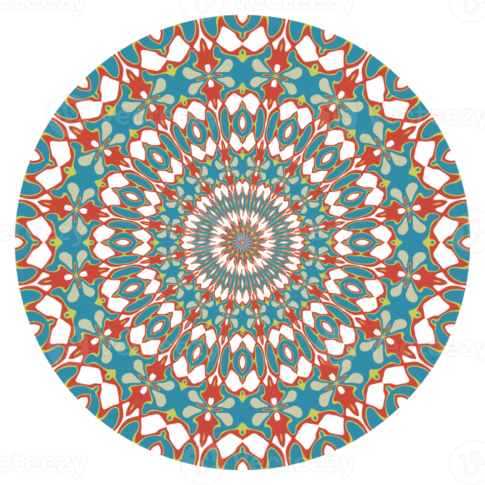 Mandala pattern illustration png