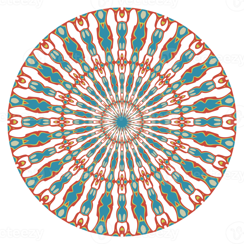 Mandala pattern illustration png