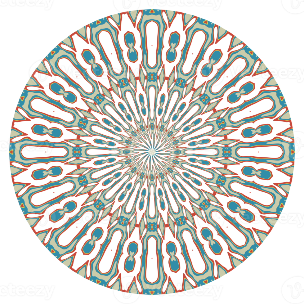 Mandala pattern illustration png